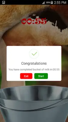 Milk Cow Game android App screenshot 0